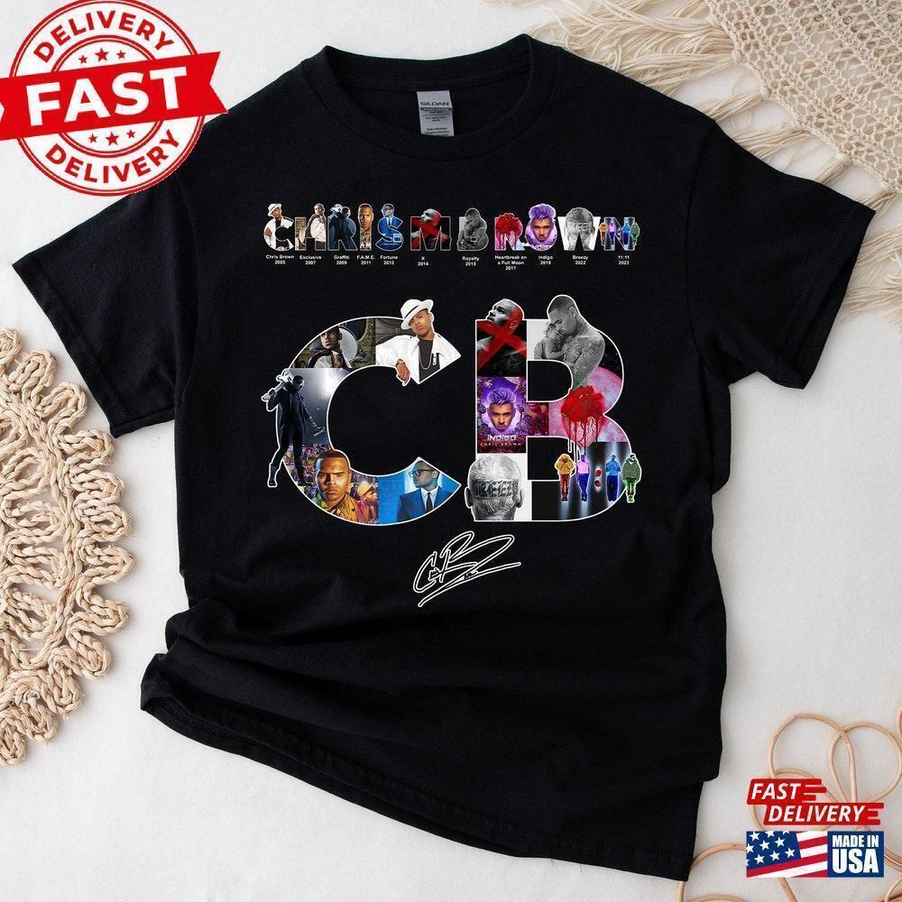 Chris Brown Breezy Tour Concert Music Fan Graphic T-Shirt
